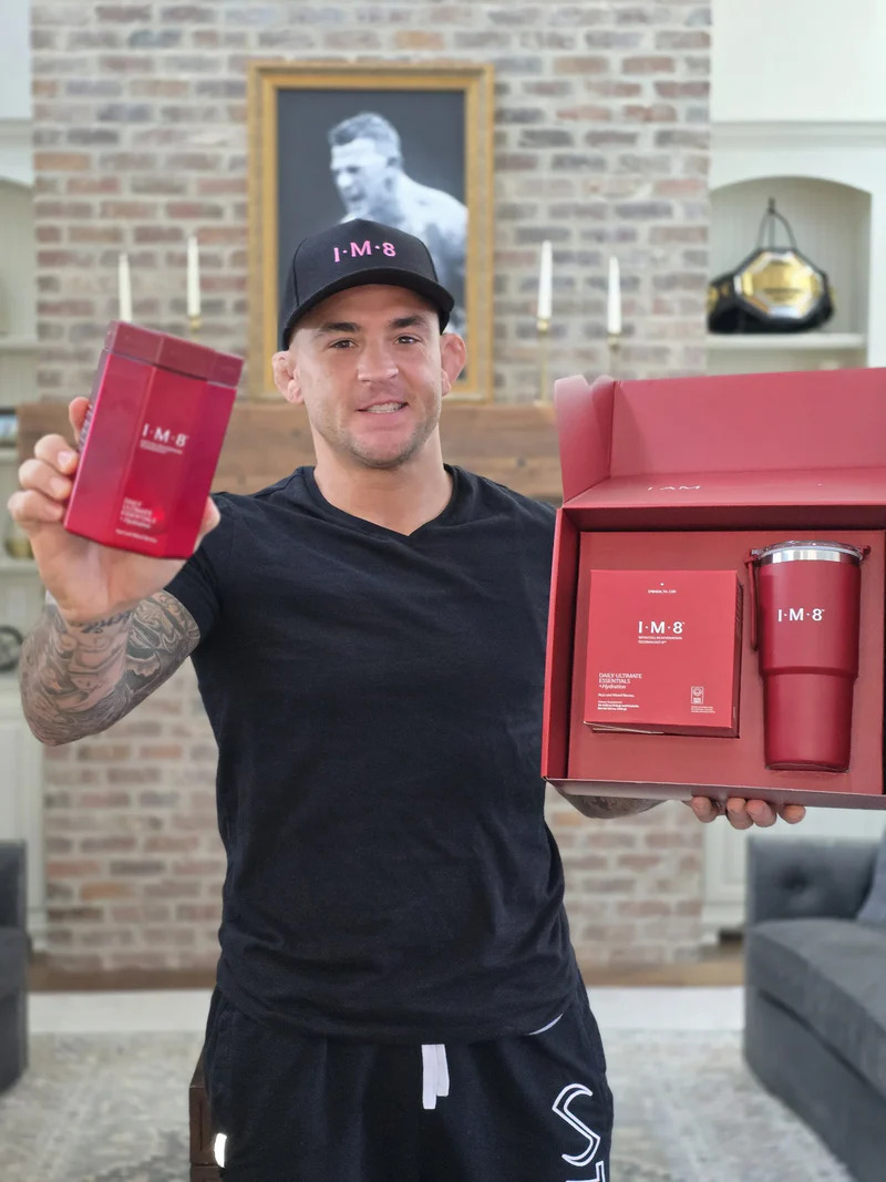 Dustin Poirier — MMA Fighter — with the IM8 daily set